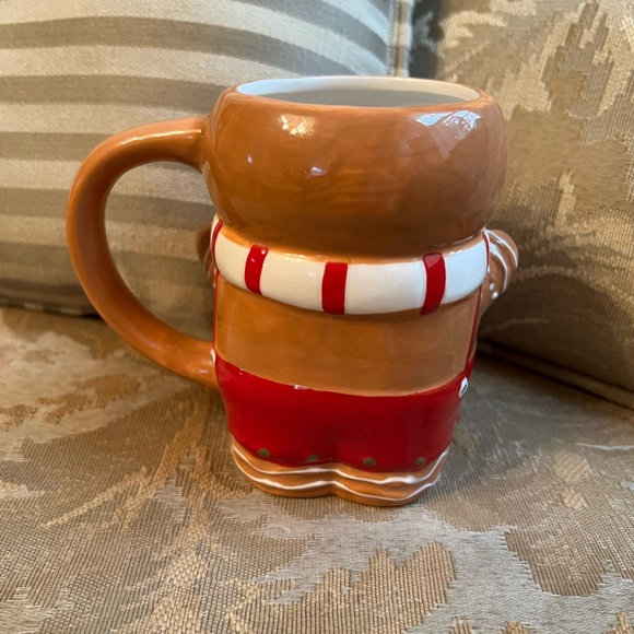 Wondershop At Target Earthenware Gingerbread Man Mugs - Picture 3 of 10